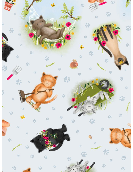 Timeless Treasures Sassy Cats