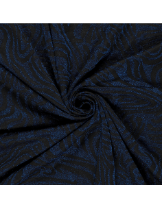 Lurex Abstract Blå 2