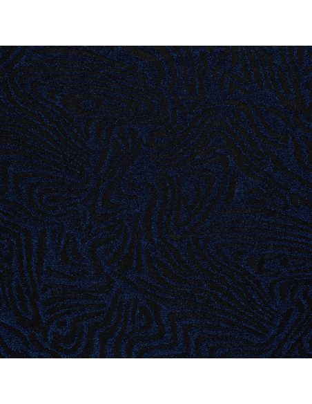 Lurex Abstract Blå