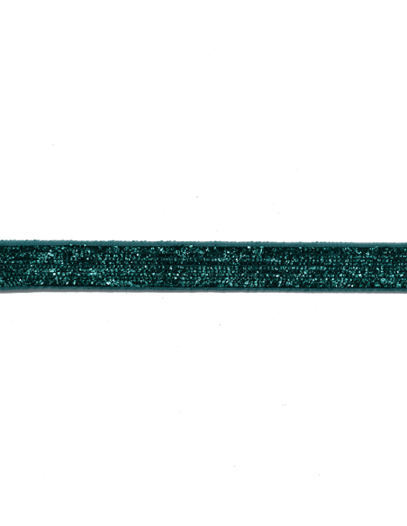 Dekorband Glitter 460206 Turkos 12