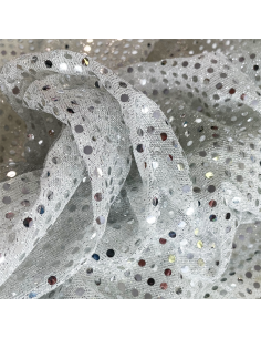 Små Paljetter Silver