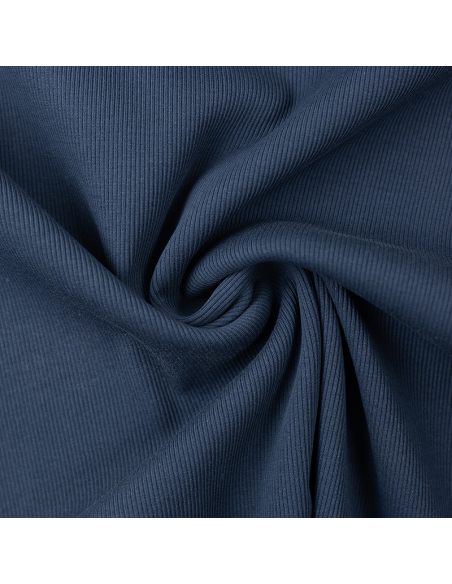 Ribbad Muddväv Tessa Denim 744