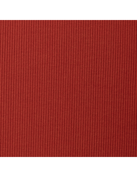 Ribbad Muddväv Tessa Röd 636