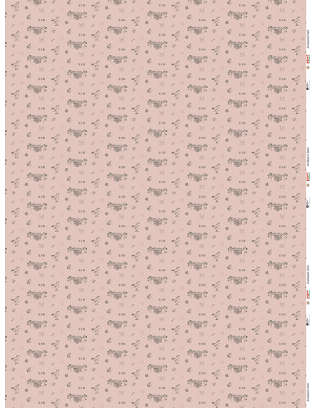 Bomullsjersey Villa Villekulla