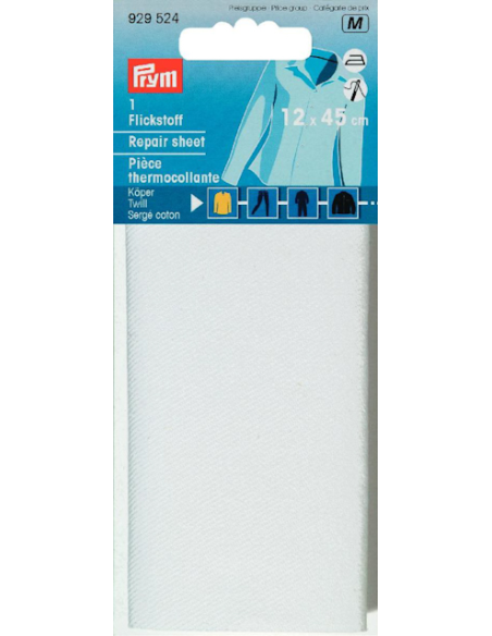 Prym Laglapp Twill Vit