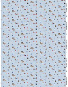 Bomullsjersey Emil På Äventyr