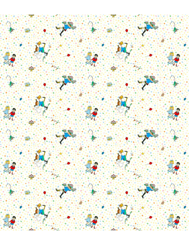 Bomullsjersey Kalas Hos Pippi