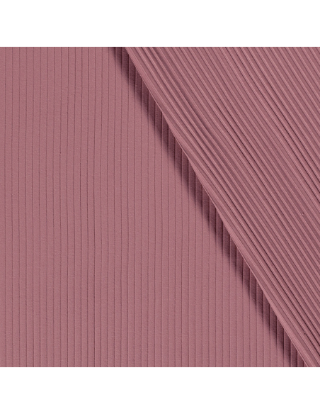 Bomullsjersey Rib Light Mauve
