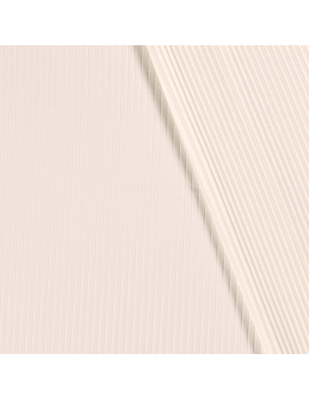 Bomullsjersey Rib Ivory