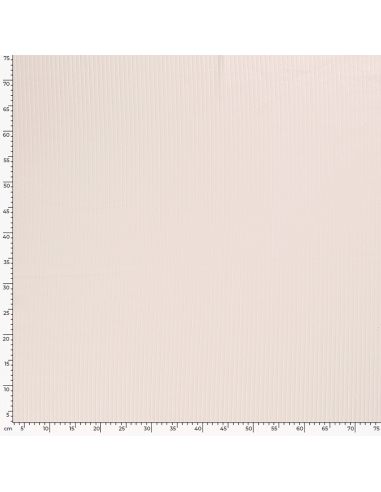 Bomullsjersey Rib Ivory