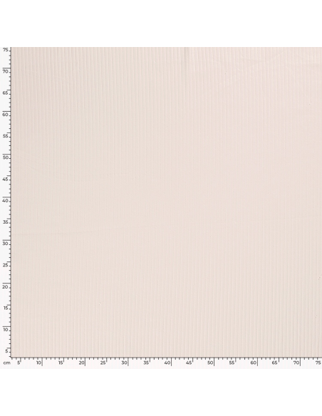 Bomullsjersey Rib Ivory