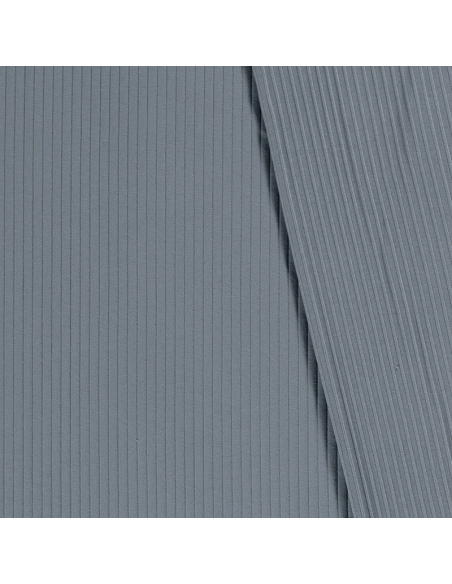 Bomullsjersey Rib Indigo
