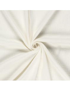 Muslin Enfärgad Offwhite