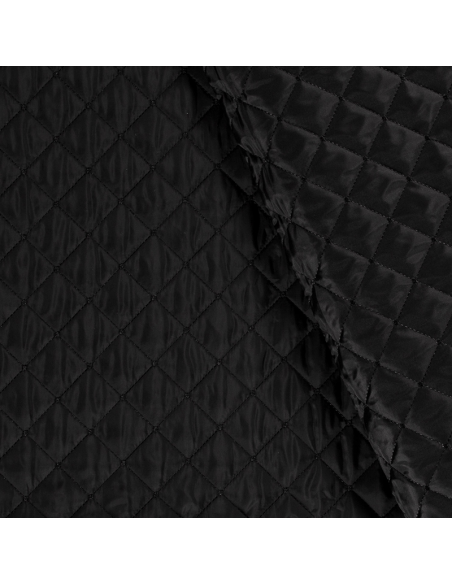Quiltat Foder Svart