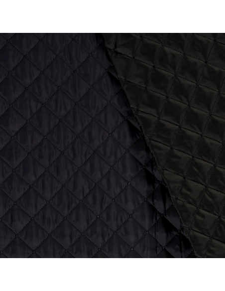 Quiltat Foder Navy