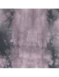 French Terry Tie Dye Lila/Grå