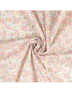 Bomullspoplin Mini Flowers... 2