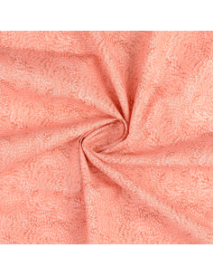 Bomullspoplin Swirls Laxrosa 2