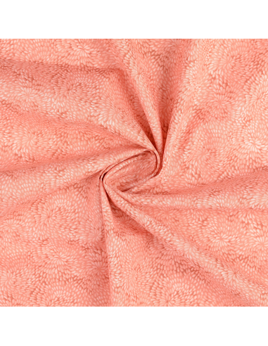 Bomullspoplin Swirls Laxrosa