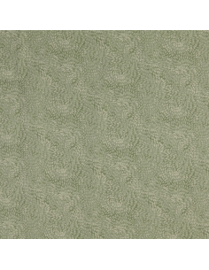 Bomullspoplin Swirls Ljusgrön