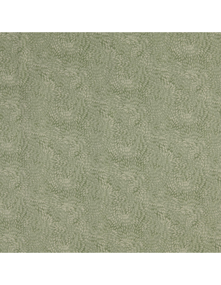 Bomullspoplin Swirls Ljusgrön