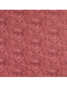 Bomullspoplin Swirls Vinröd