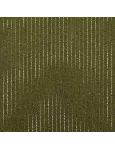 Viskos/Lin Stripes Grön