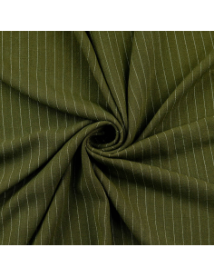 Viskos/Lin Stripes Grön 2