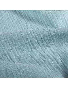Muslin Enfärgad Blå 2