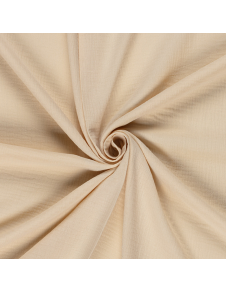 Muslin Enfärgad Ljusbeige