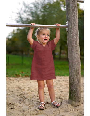 Muslin Enfärgad Brique