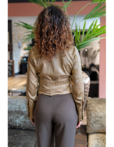 Gabardin Mörkbrun 58