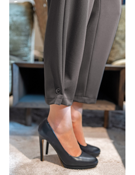 Gabardin Mörkbrun 58