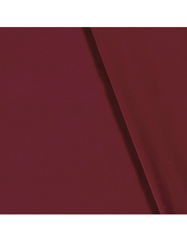 Bomullsjersey Enfärgad Cherry Red