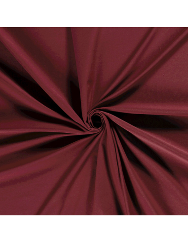 Bomullsjersey Enfärgad Cherry Red