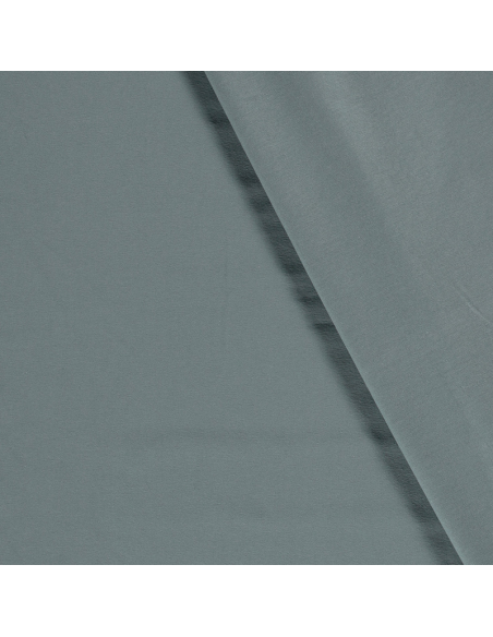 Bomullsjersey Enfärgad Stålblå