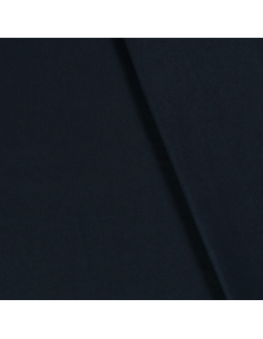 Bomullsjersey Enfärgad Navy 2