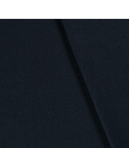 Bomullsjersey Enfärgad Navy