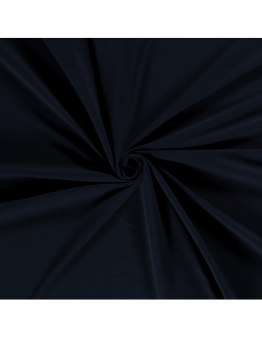 Bomullsjersey Enfärgad Navy