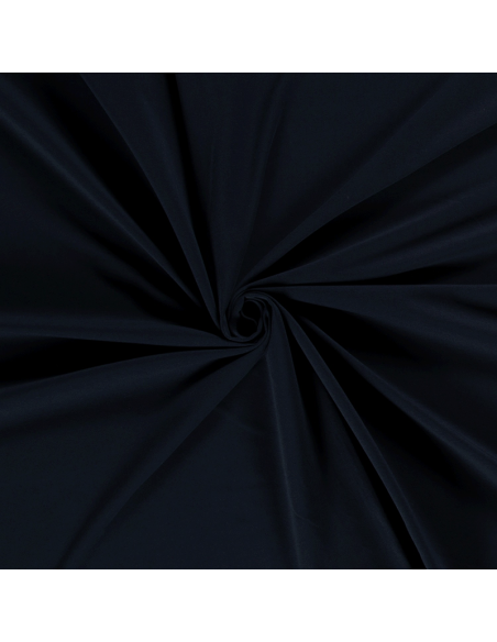 Bomullsjersey Enfärgad Navy