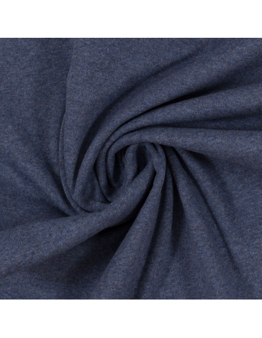 Muddväv Heike Melange Blå 1597