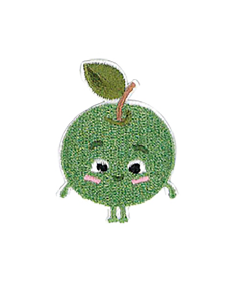 Tygmärke Äpple
