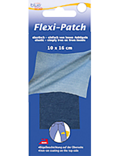 Jeanslaglapp Stretch Blå