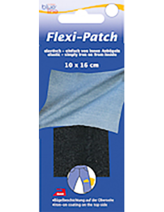 Jeanslaglapp Stretch Mörkblå