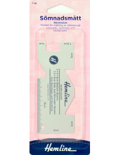 Hemline Sömnadsmått Aluminium