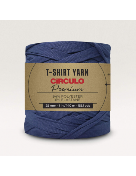 Circulo Premium T-shirtgarn Marinblå