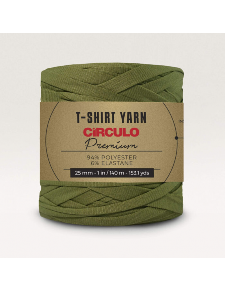 Circulo Premium T-shirtgarn Grön