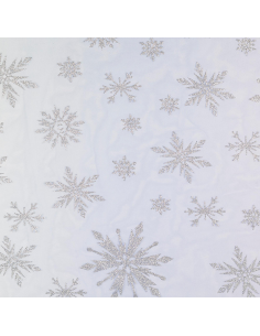 Mesh Glitter Snowflake