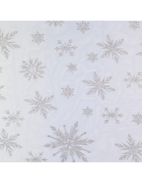 Mesh Glitter Snowflake