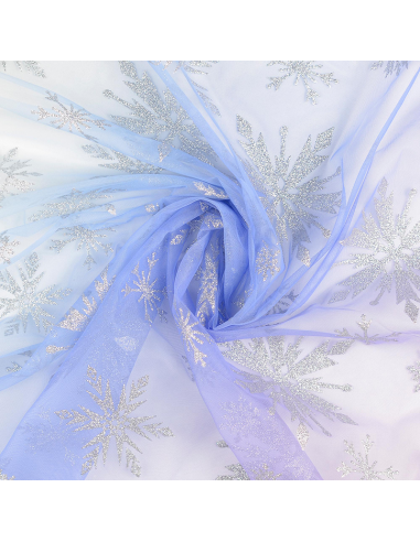 Mesh Glitter Snowflake Mesh Glitter Snowflake